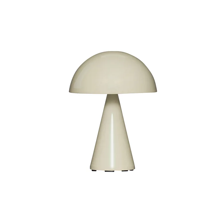 Hübsch Interior - Mush oplaadbare tafellamp, mini, zand