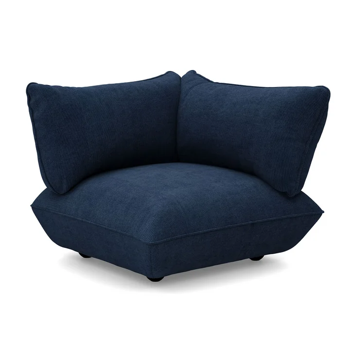 Fatboy - Sumo Hoekmodule rechts, diepblauw (corduroy)