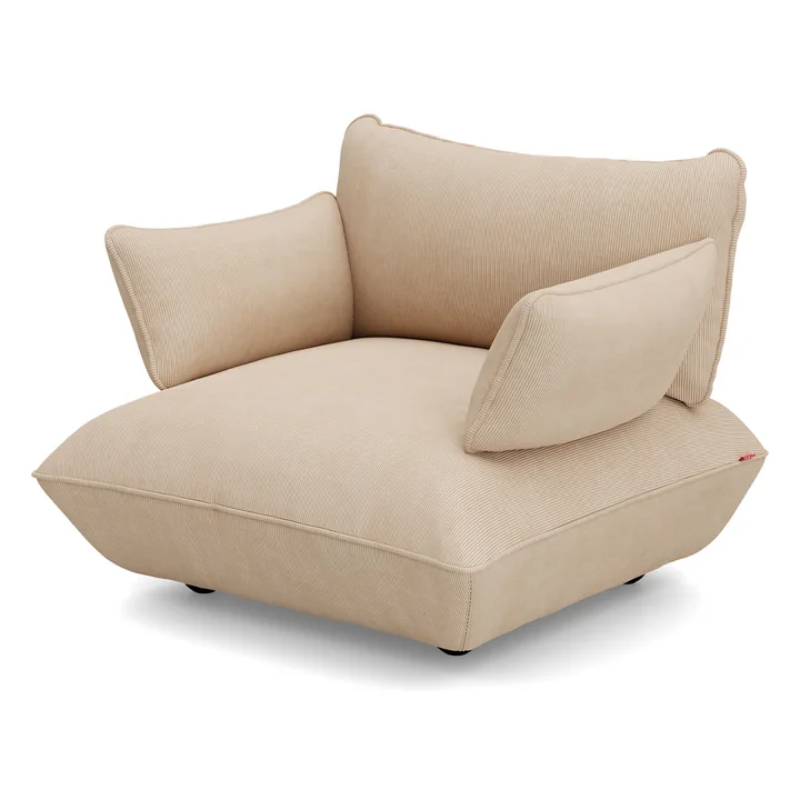 Fatboy - Sumo Fauteuil, beige (ribfluweel)