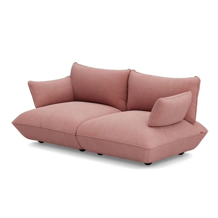 Fatboy - Sumo Sofa medium, zachtroze (ribfluweel)