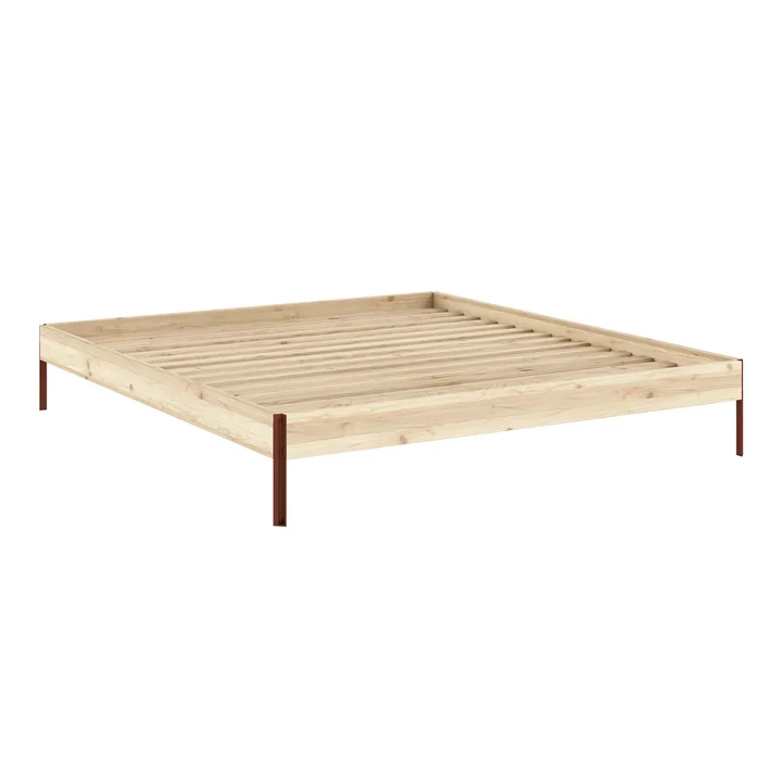Karup Design - Core Bed 180 x 200 cm, grenen / terra rood