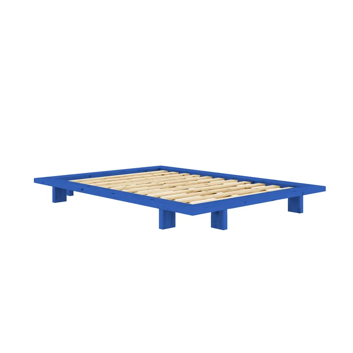Karup Design - Bed Japan 140 x 200 cm, levendig blauw