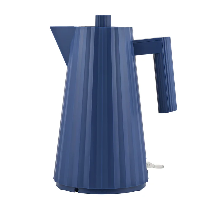 Alessi - Plissé waterkoker 1,7 l, blauw