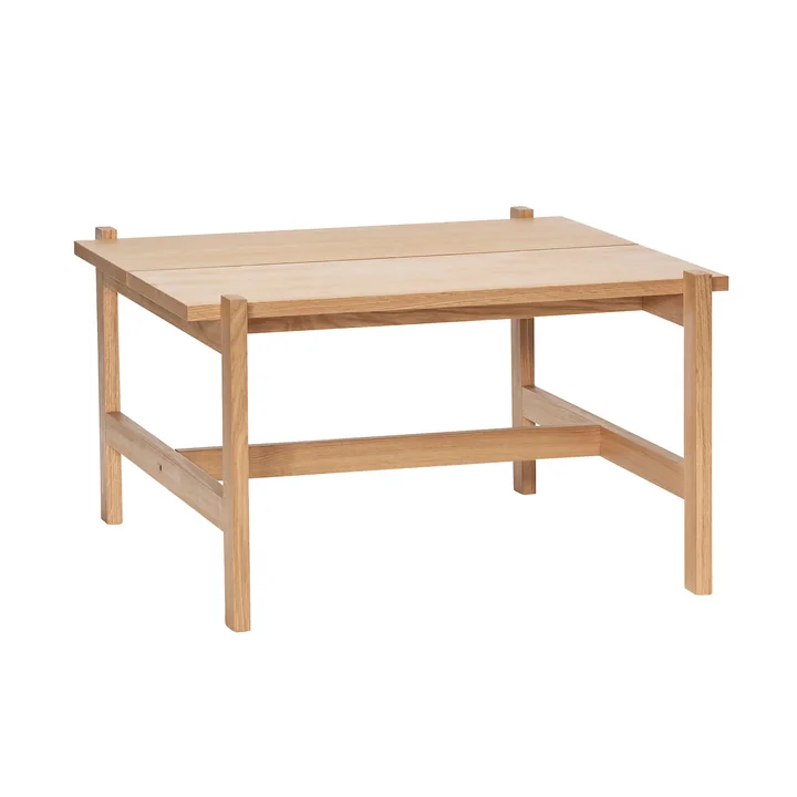 Hübsch Interior - Dash Salontafel, 80 x H 47 cm, eiken naturel