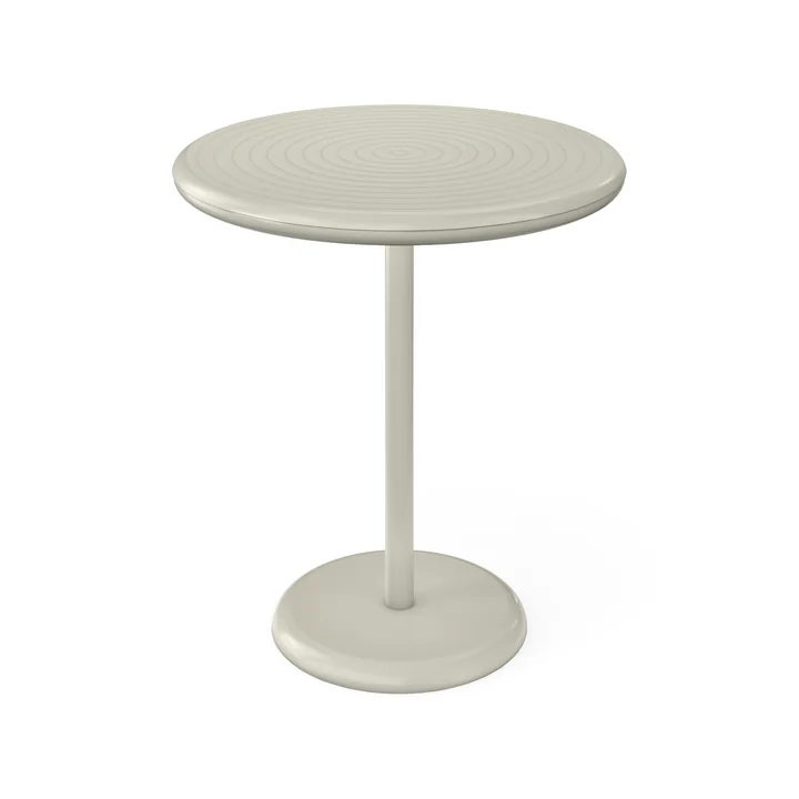 Tom Dixon - Groove Ronde tuintafel, Ø 69,7 cm, stopverf