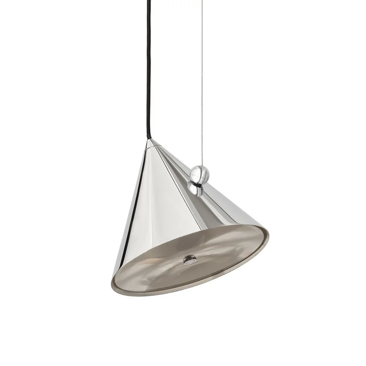 Tom Dixon - Pose LED hanglamp, Ø 25 cm, zilver