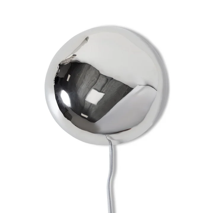 HKliving - Orb Wandlamp, chroom