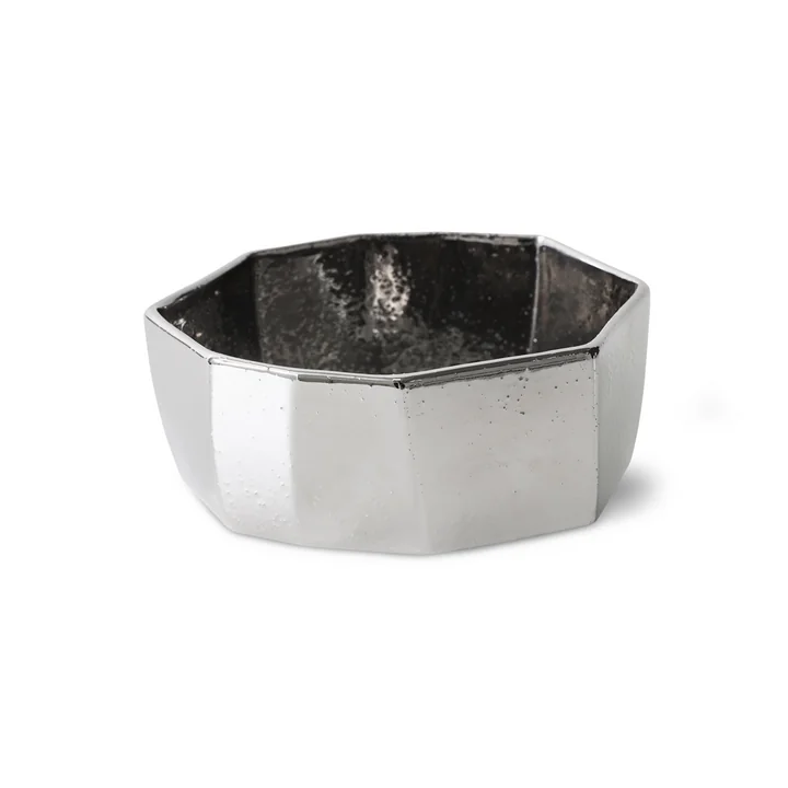 HKliving - Chromen decoratieve kom, medium