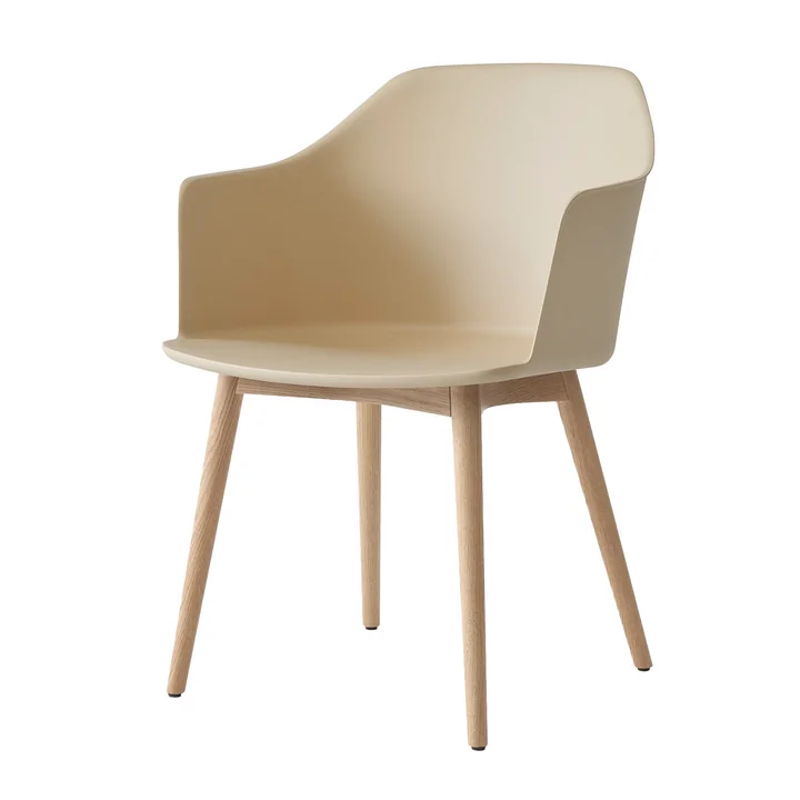 & Tradition - Rely Fauteuil HW76, eiken blank gelakt / zand