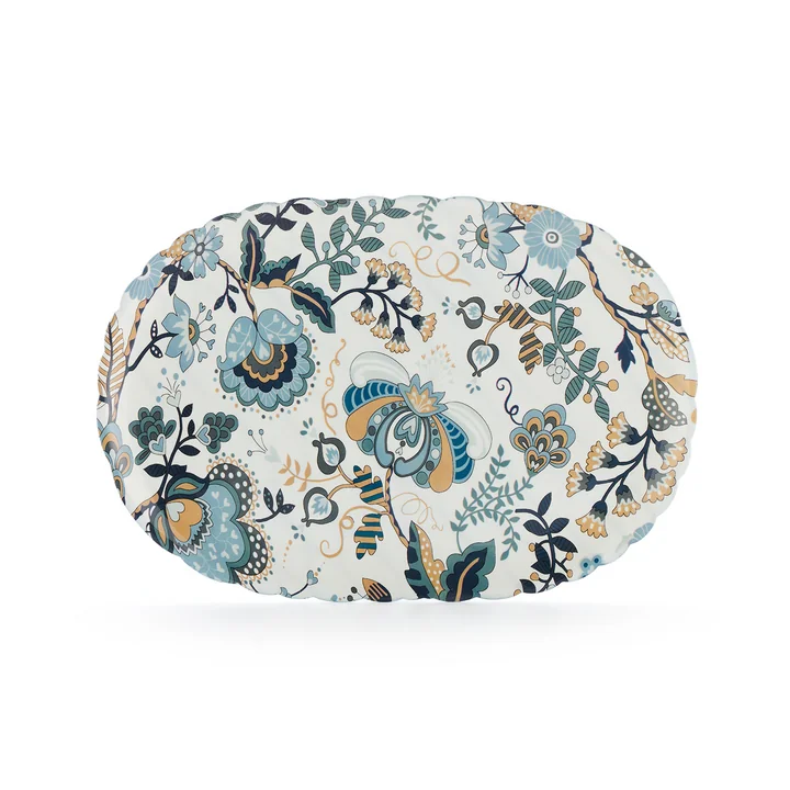 Kartell - x Liberty Jellies Family Dienblad, crème / lichtblauw ( Mabelle Graphic Impression )