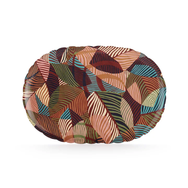 Kartell - x Liberty Jellies Family Dienblad, lak / roze ( Tumbling Wilde Graphic Impression )