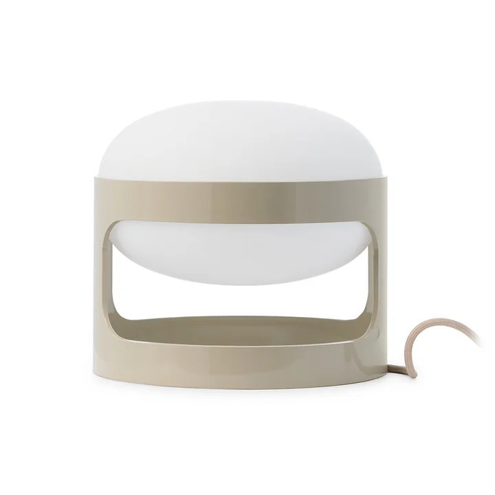 Kartell - KD28 tafellamp, duifgrijs