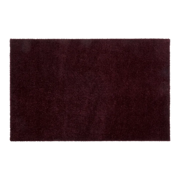 tica copenhagen - Deurmat, 60 x 90 cm, Unicolor bordeaux