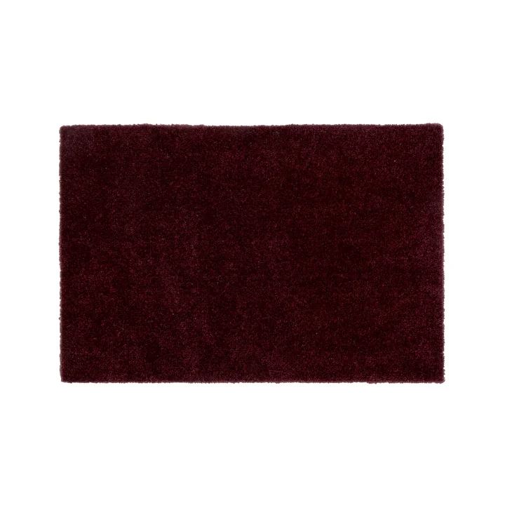 tica copenhagen - Deurmat, 40 x 60 cm, Unicolor bordeaux
