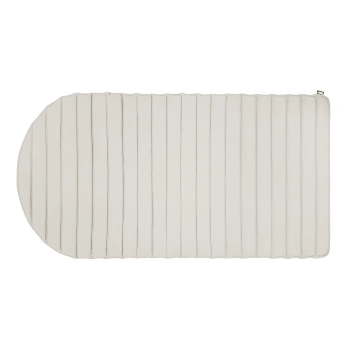 Tom Dixon - Groove Outdoor zit-/rugkussen voor loungestoel, 106,5 x 55,5 cm, putty