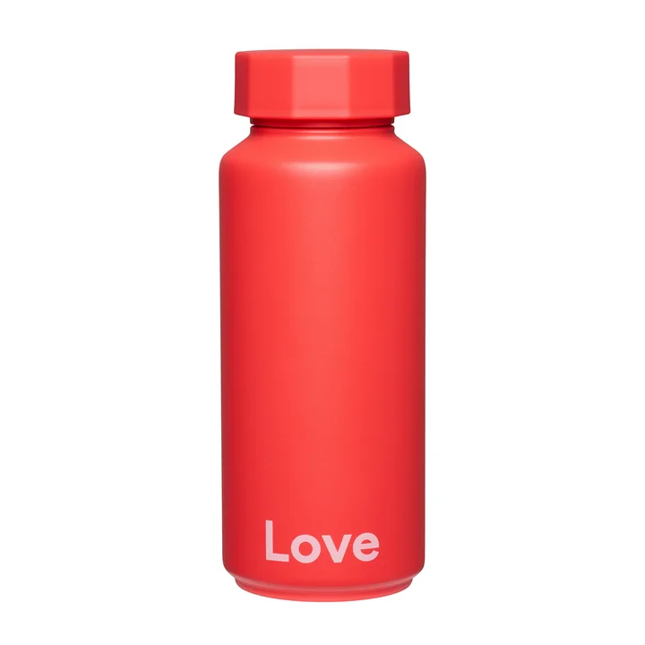 Design Letters - AJ thermosfles Hot & Cold 0,5 l, Love / kers (speciale editie)