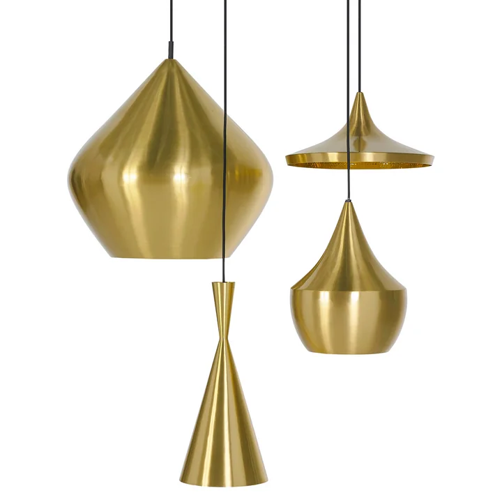 Tom Dixon Beat hanglamp messing situatie