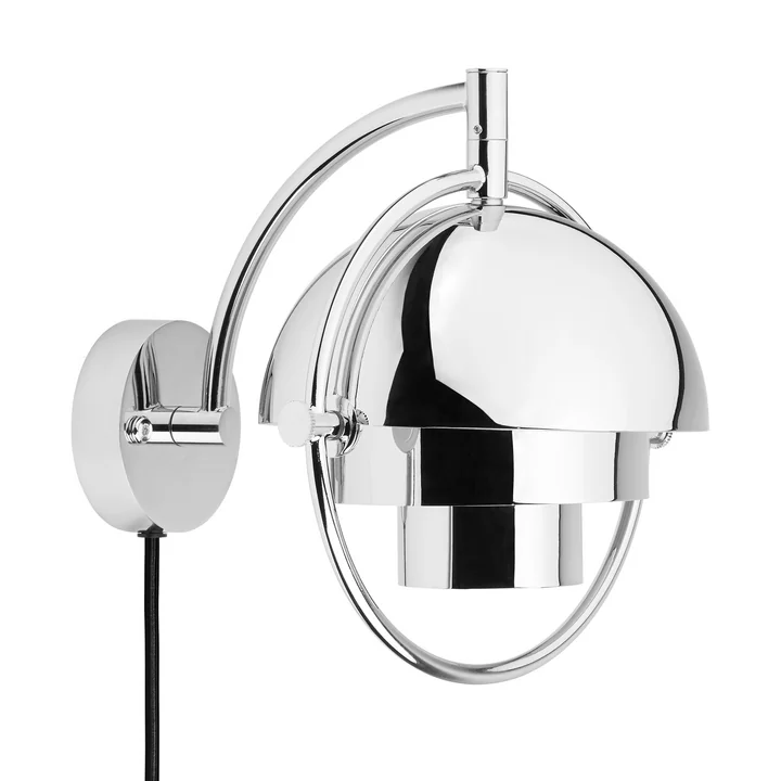 Gubi - Multi-Lite Wandlamp, chroom