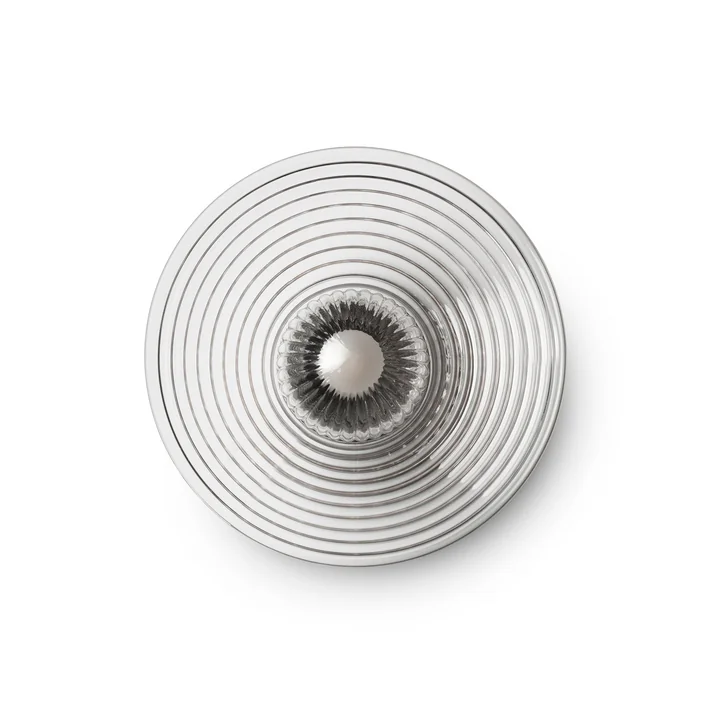 FDB Møbler - Sletterhage Wandlamp, Ø 28 cm, transparant (zonder kabel)