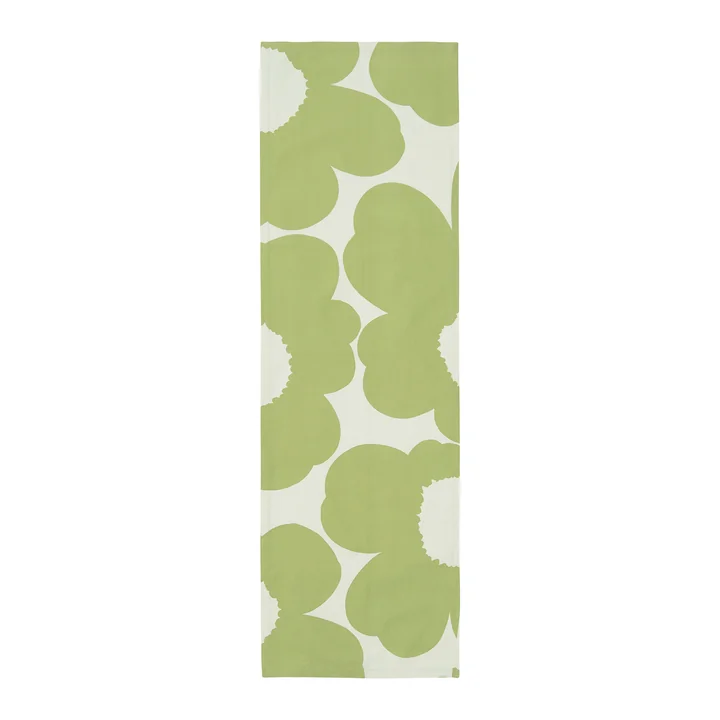Marimekko - Iso Unikko Tafelloper 42 x 139 cm, gebroken wit / peer