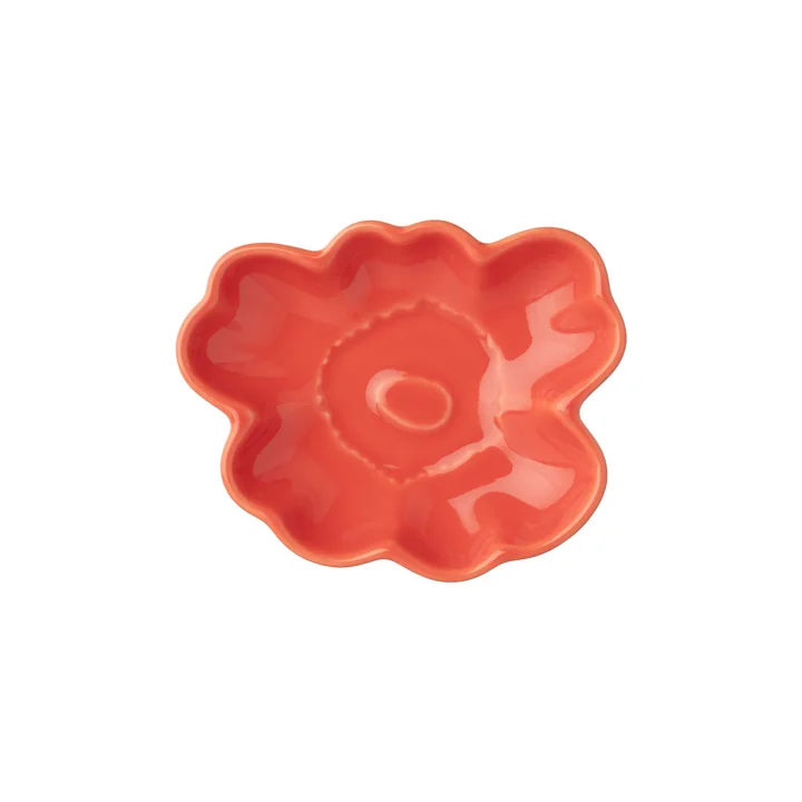 Marimekko - Unikko bord, Ø 9,5 cm, oranje rood