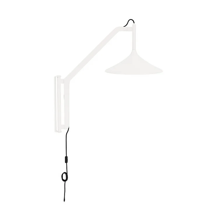 FDB Møbler - Hasle U18 Wandlamp, oyster white (RAL1013)