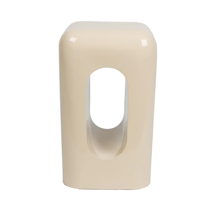 Zuiver - Creek bijzettafel, H 48 cm, beige