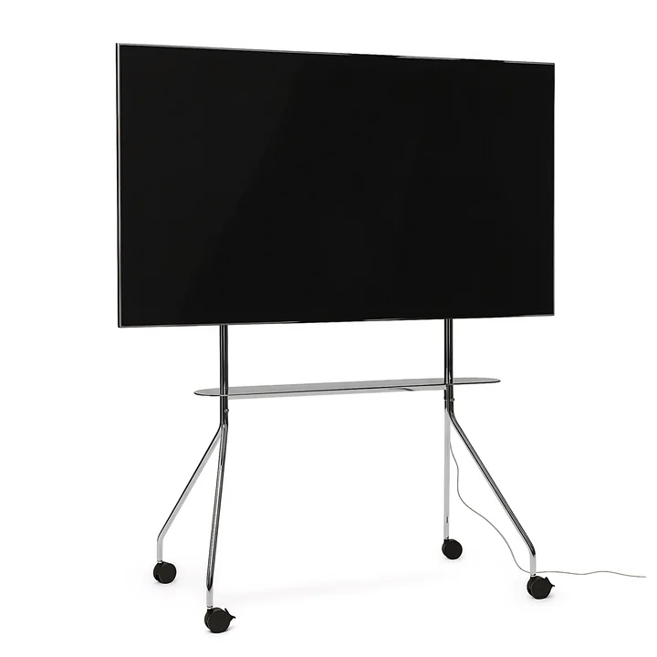 Pedestal - Moon Pro TV-standaard, 40 - 75 inch, chroom