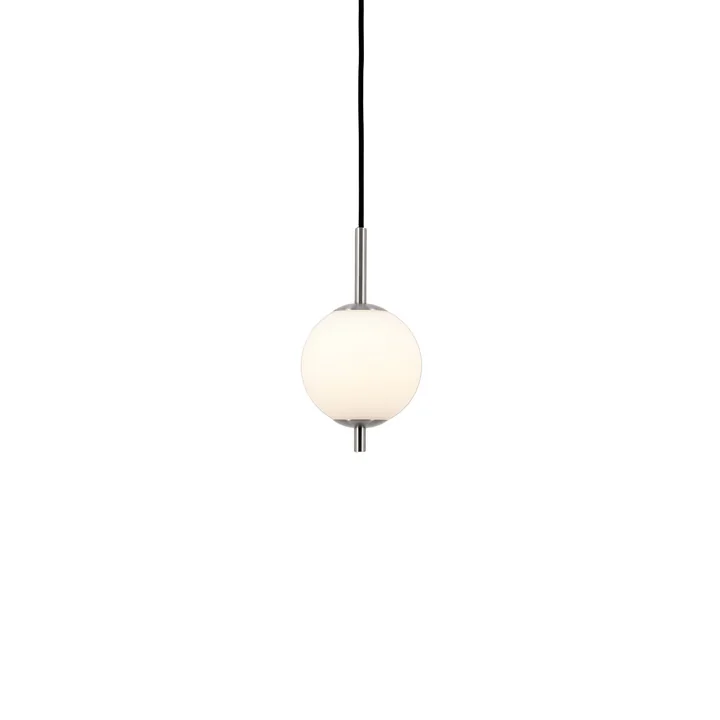 Umage - Audrey 1 LED hanglamp, staal / opaal glas