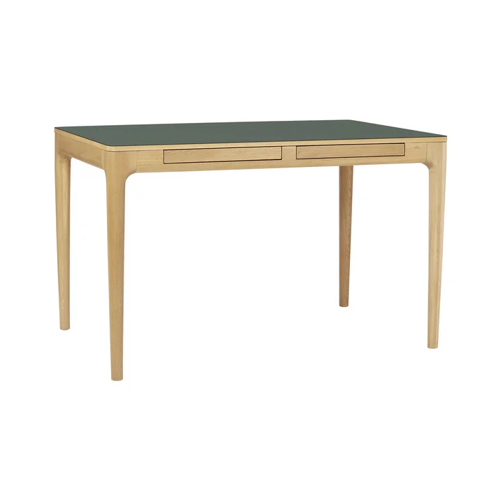 Umage - Heart'n'Soul Bureau, 120 x 80 cm, eiken / mosgroen