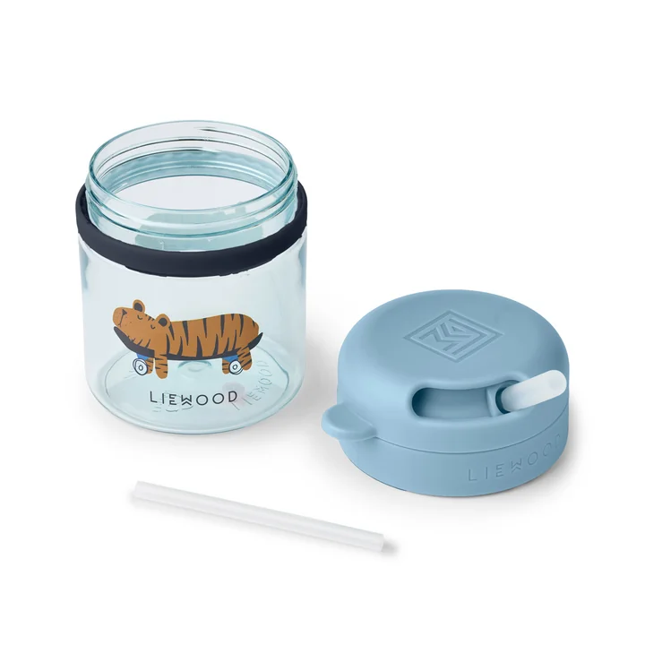 LIEWOOD - Pavia drinkfles, 280 ml, Fun / beach blue