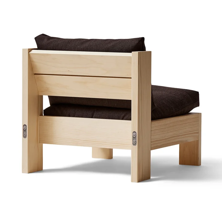 Form & Refine - Icon Loungestoel, mat gelakt grenen