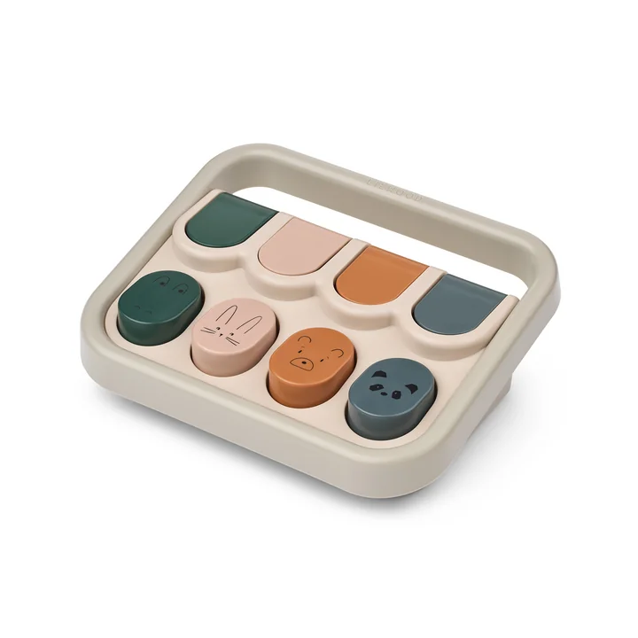 LIEWOOD - Aviva pop-up speeltje, zandkleurige multimix