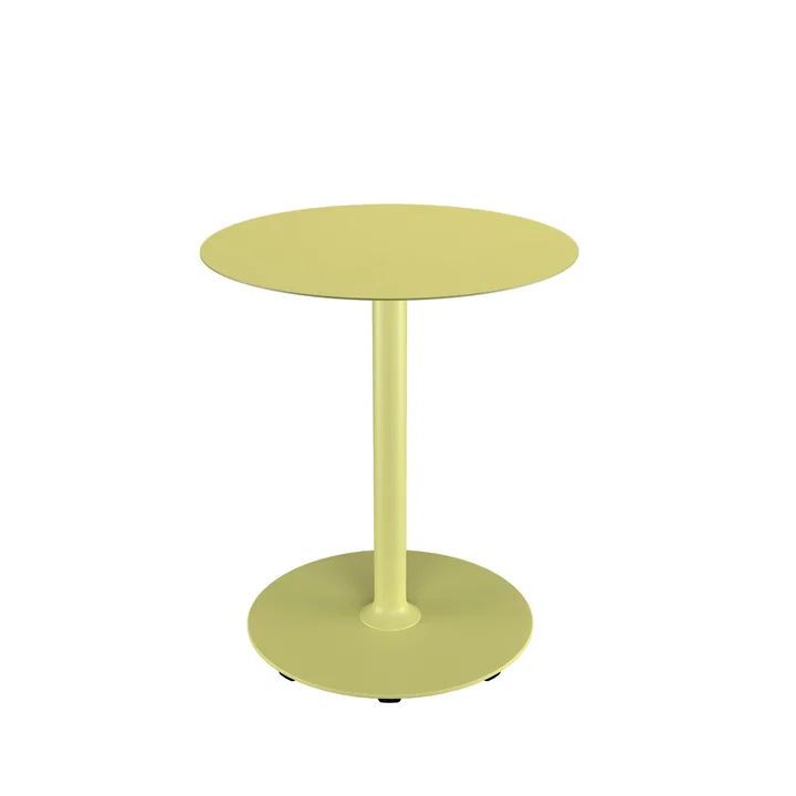 HOUE - Pico Tuintafel, Ø 64 cm, rond frame, citroenzeste
