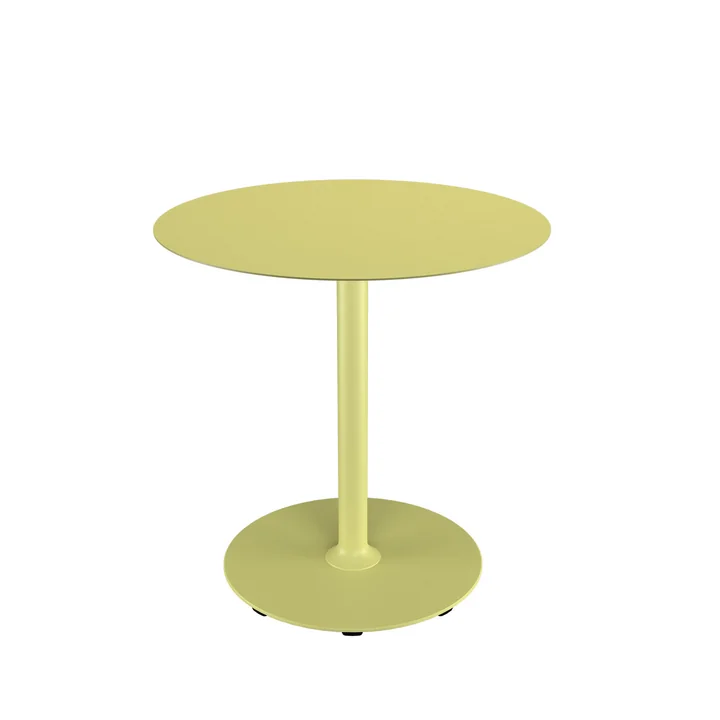 HOUE - Pico Tuintafel, Ø 74 cm, rond frame, citroenzeste