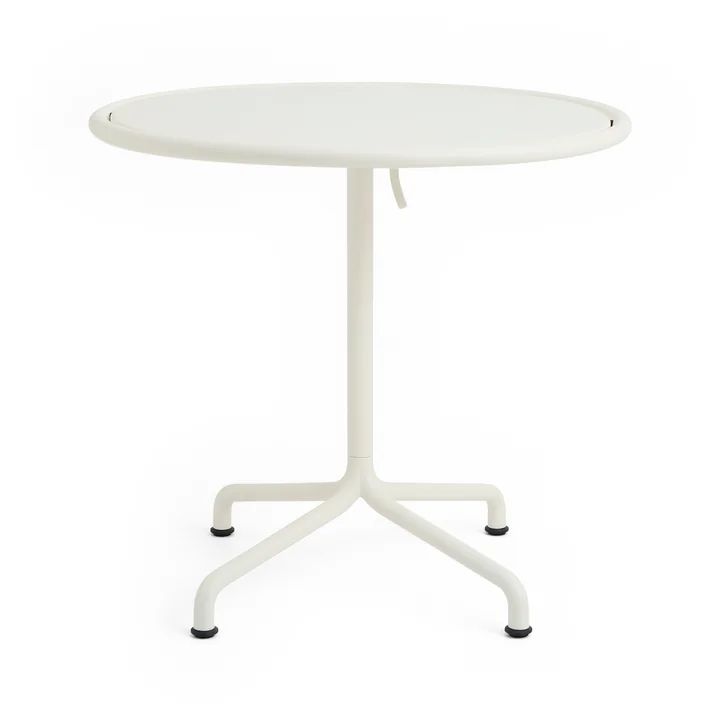 HAY - Deville Tafel, buiten, Ø 80 cm, roomwit