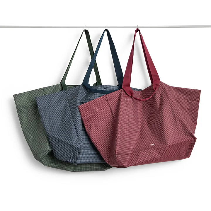 GRIJS - Grid Weekend Bag L