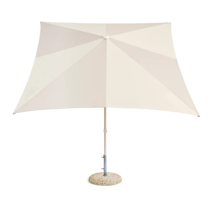 HAY - Terrazza Parasol, vierkant, 240 x 240 cm, gebroken wit/grijs