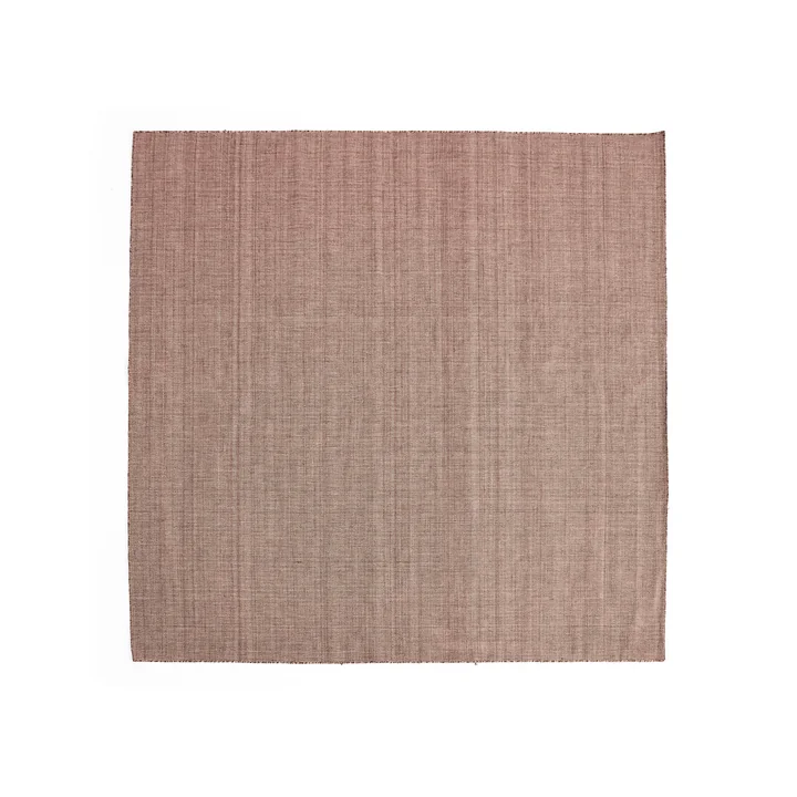 HAY - Haze Vloerkleed 230 x 230 cm, ijzerrood