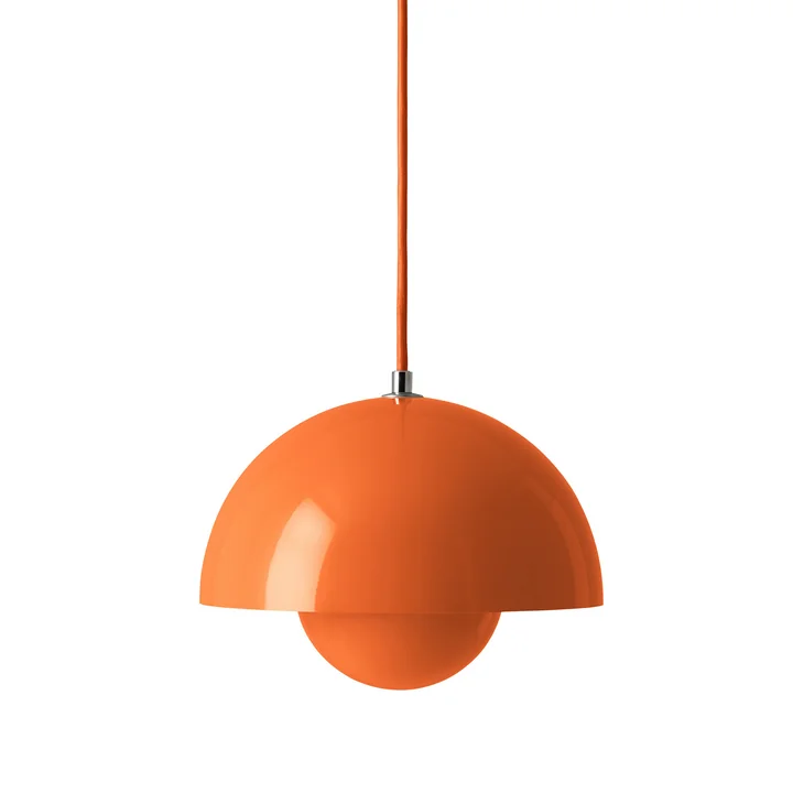 & Tradition - FlowerPot hanglamp VP1, pittig oranje