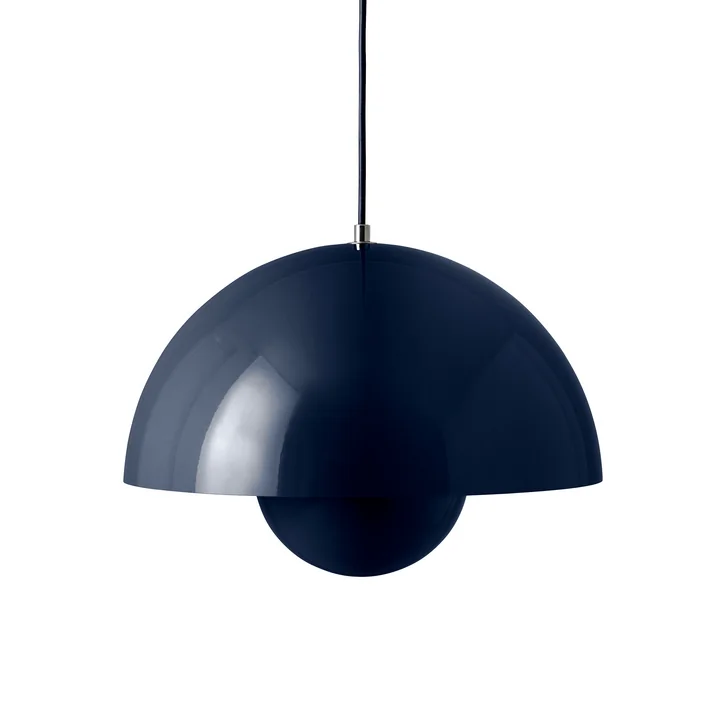 & Tradition - FlowerPot hanglamp VP7, staalblauw