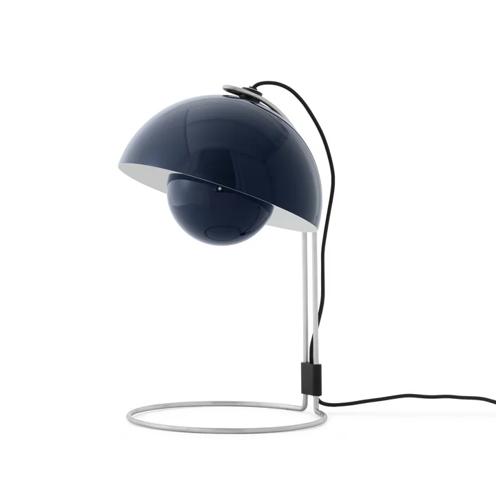 & Tradition - FlowerPot tafellamp VP4, staalblauw