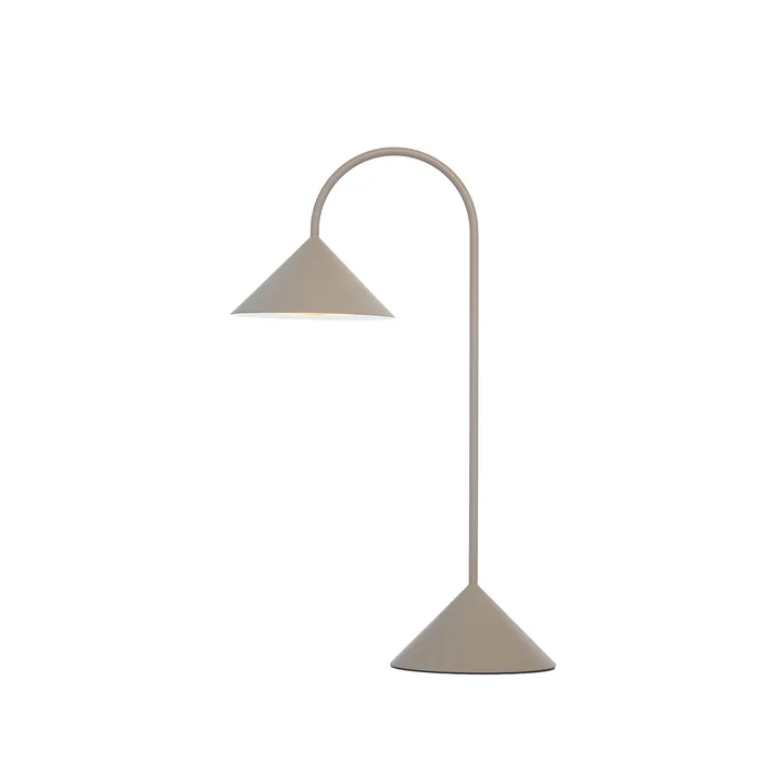 Frandsen - Grasp LED oplaadbare vloerlamp, H 47 cm, zandgrijs