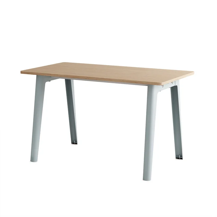 TipToe - NEW MODERN Bureau, 75 x 130 cm, berken / lichtblauw