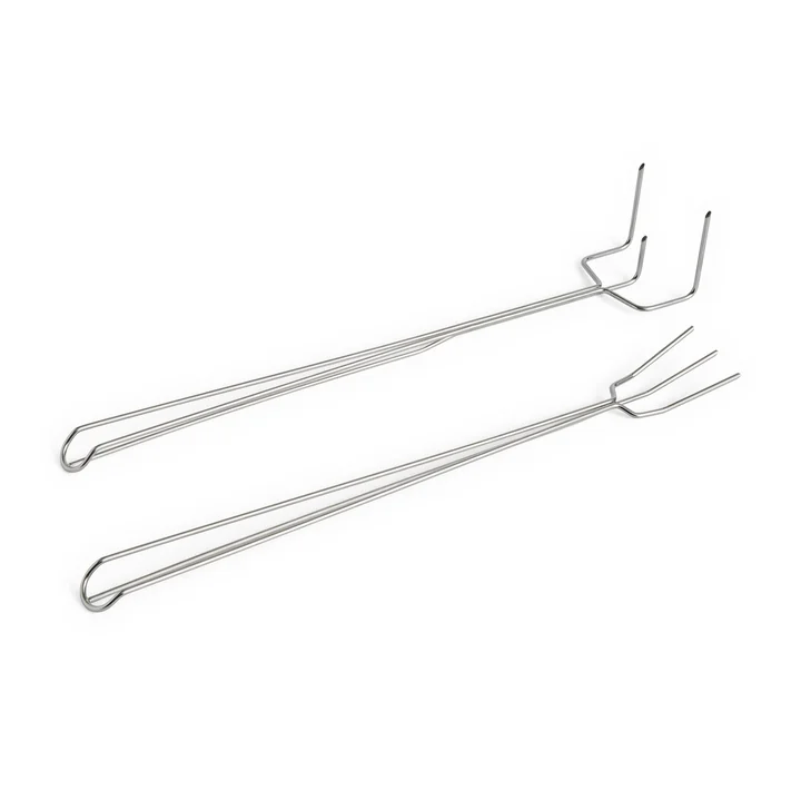 HAY - Outdoor Market Grillvork, roestvrij staal (set van 2)