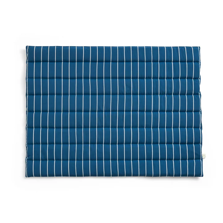 HAY - Outdoor Market Zitkussen bank, blauw met beige strepen