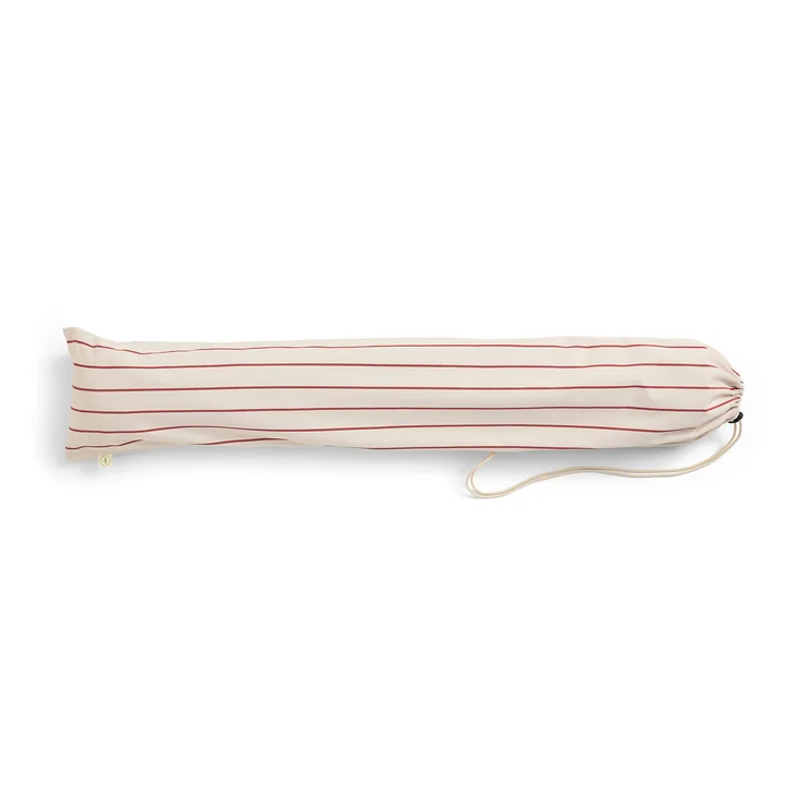 HAY - Outdoor Market Zonnescherm, beige met rode strepen