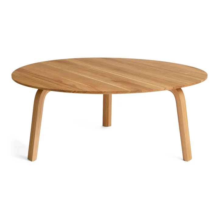 HAY - Bella salontafel Ø 80 cm / H 32 cm, geolied eiken