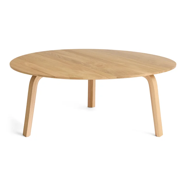 HAY - Bella salontafel Ø 80 cm / H 32 cm, gelakt eiken