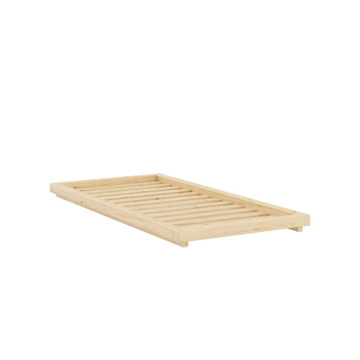 Karup Design - Dock Bedframe met lattenbodem, 120 x 200 cm, blank gelakt grenen
